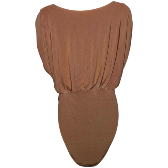 NWT Fashion Nova So Ruched Double Lined Mini Dress - Picture 2 of 4